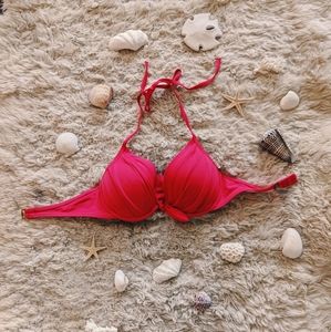 Victoria's secret pink push up swimsuit bikini top